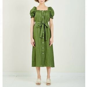Sleeper 100% linen Brigitte dress